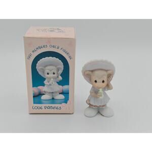 Enesco Love Pacifies Figurine BC911 1991 Vintage Porcelain Baby Gift